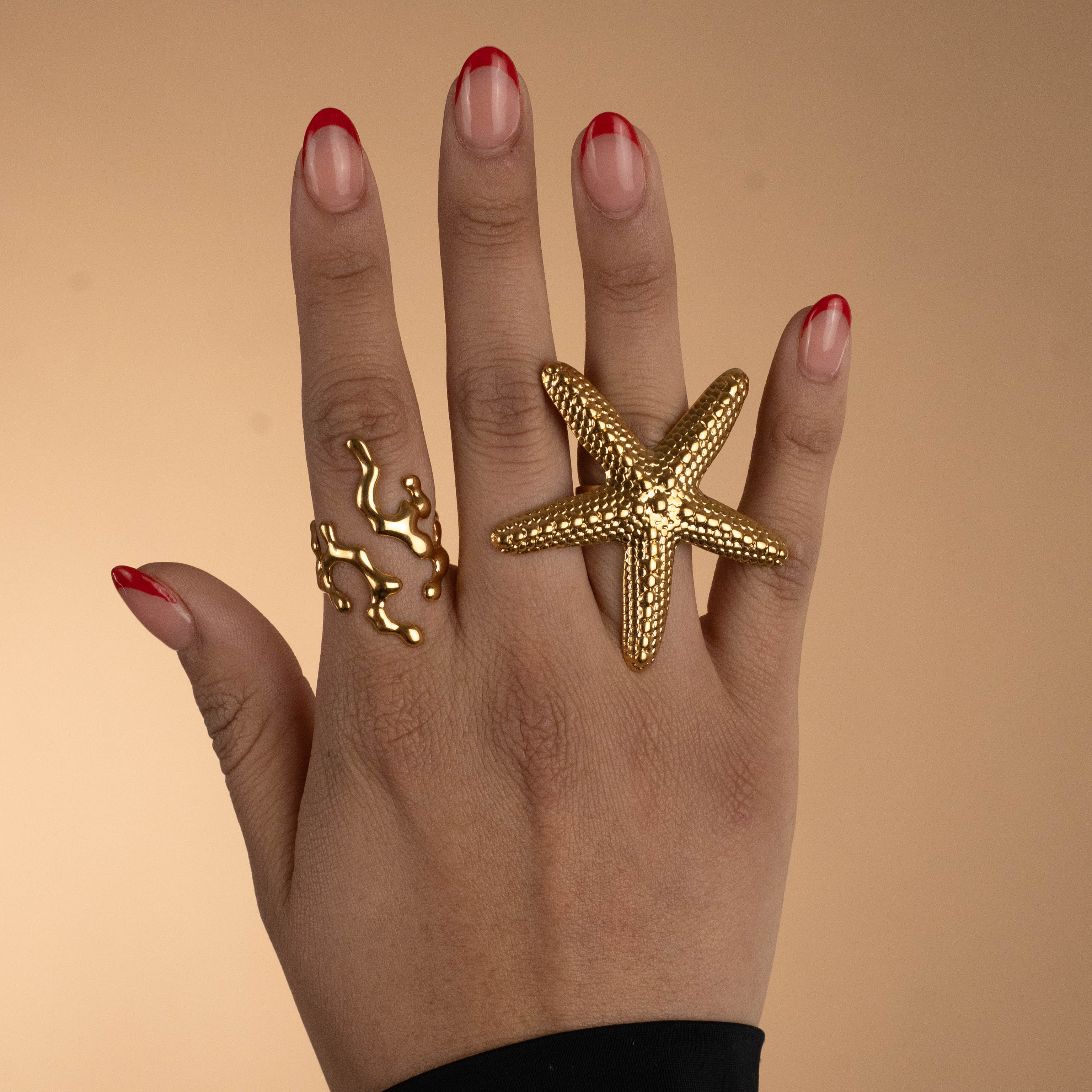 Anillo estrellita de mar