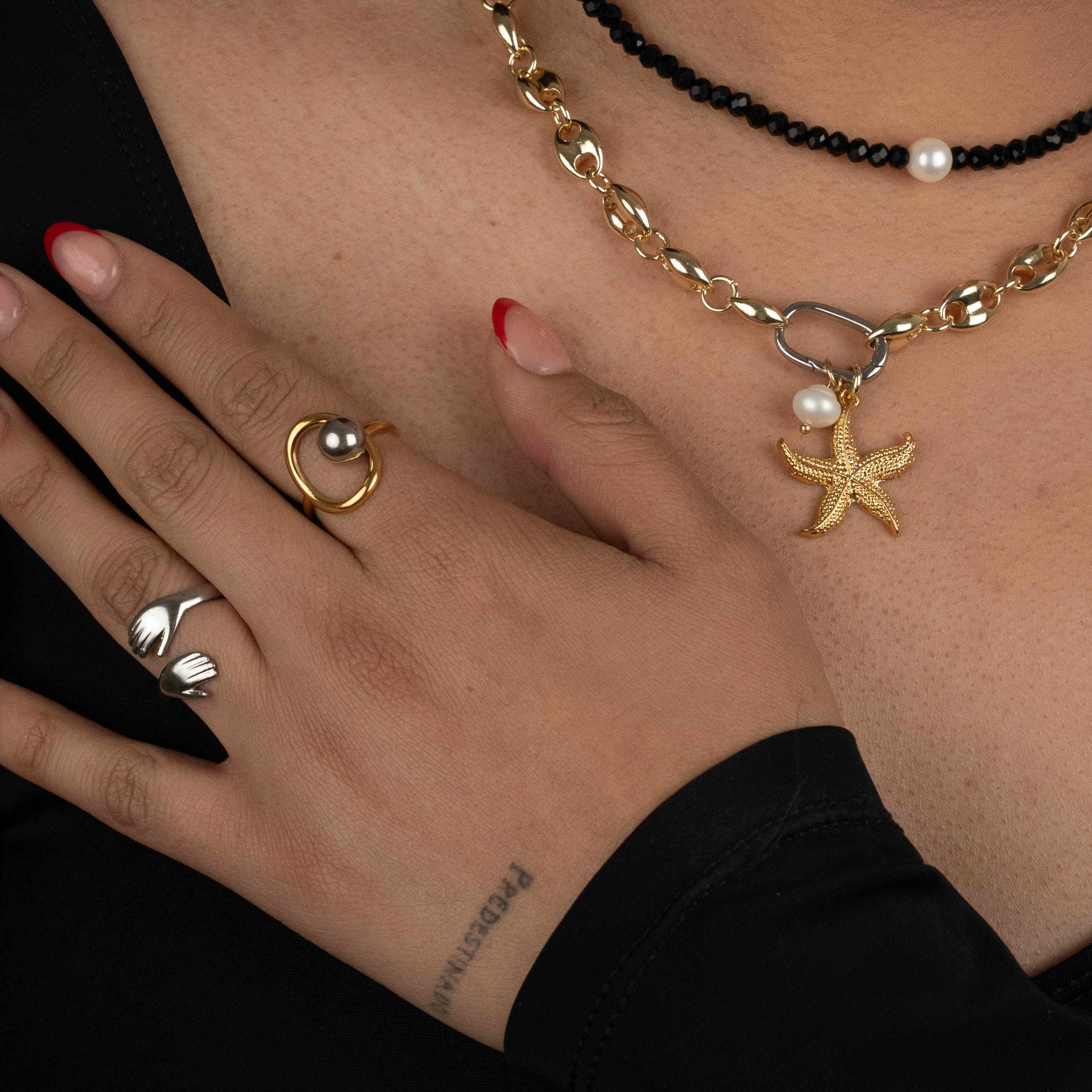 Collar estrellita marina