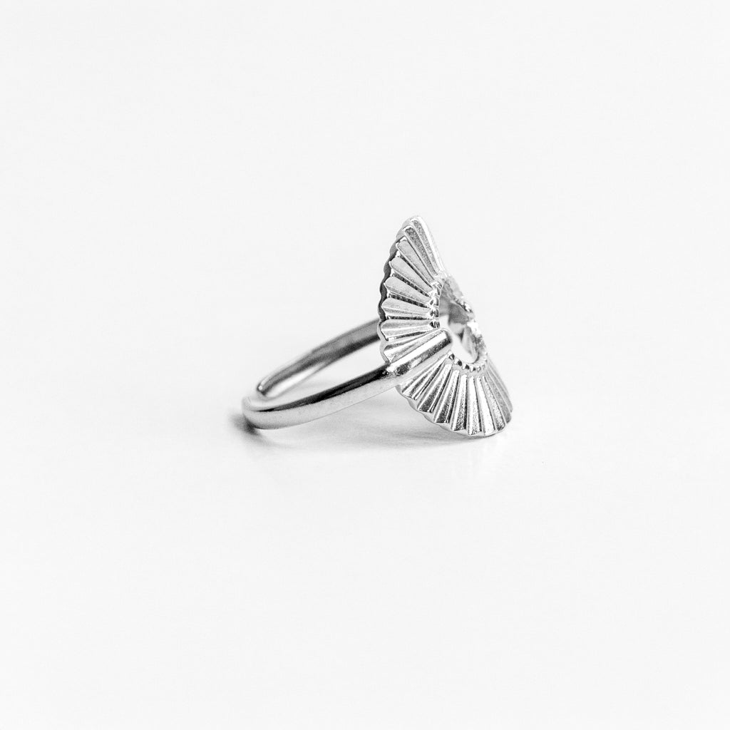 Anillo abanico