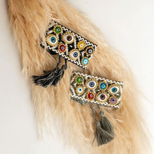 Pulsera multiojitos de la suerte