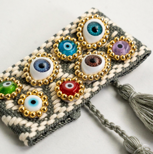 Pulsera multiojitos de la suerte