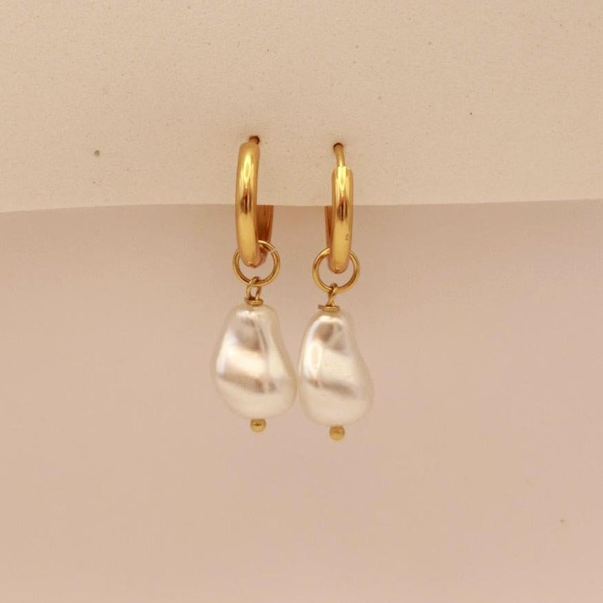 Golden Dust Hoops