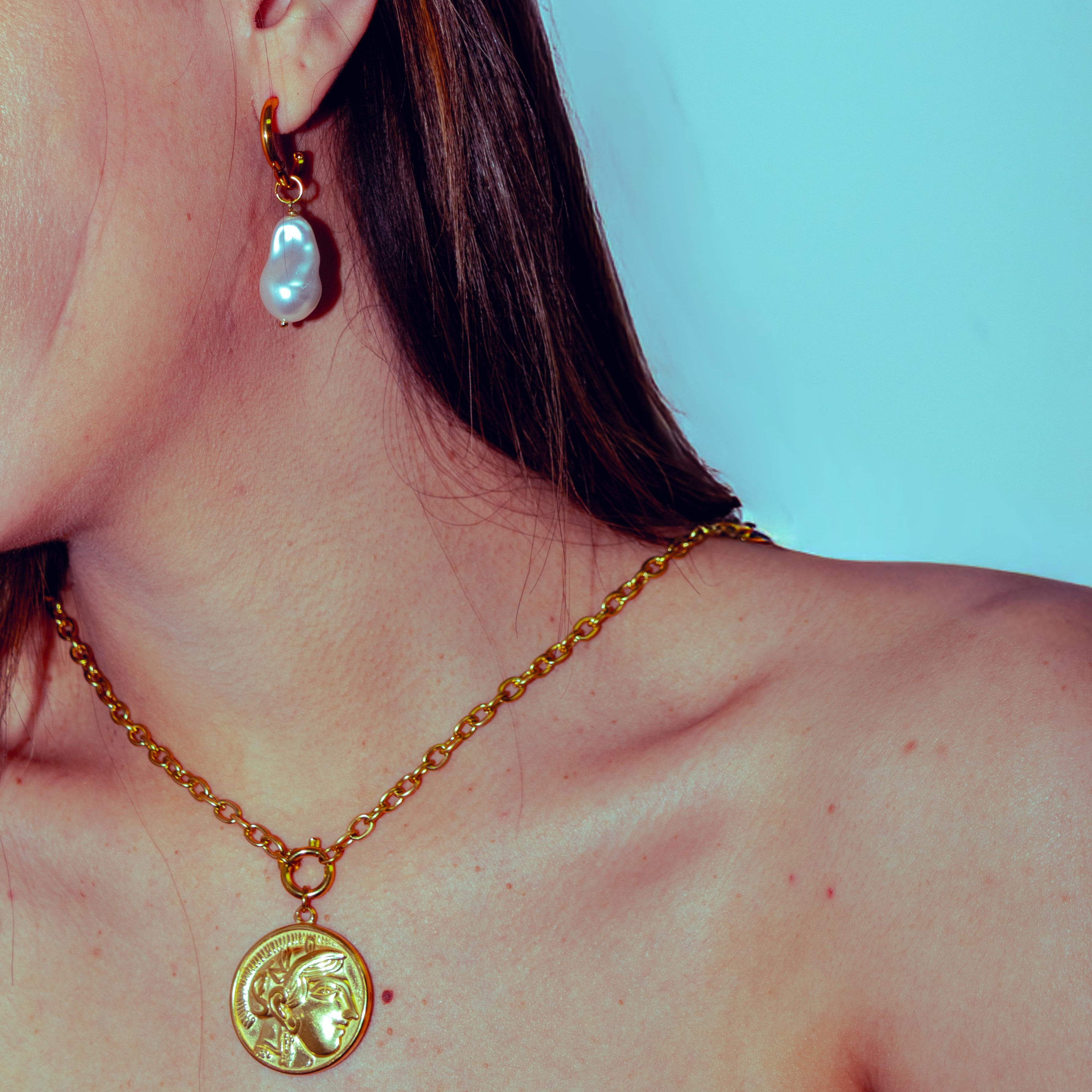 Golden Dust Hoops