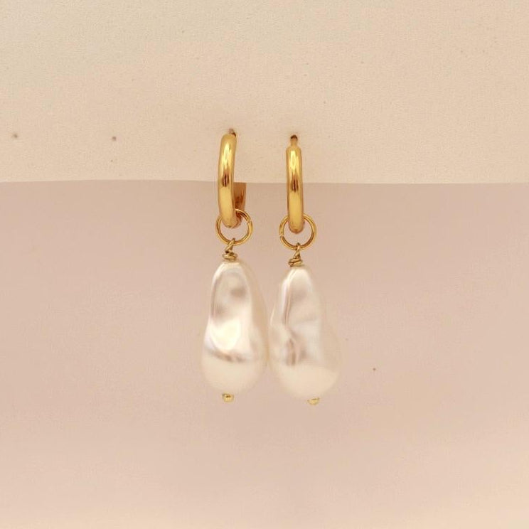 Golden Dust Hoops